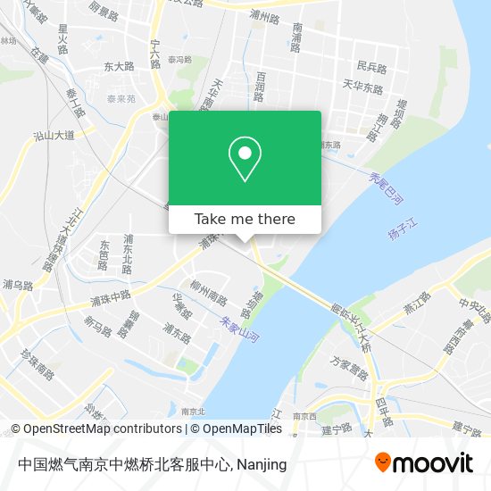中国燃气南京中燃桥北客服中心 map