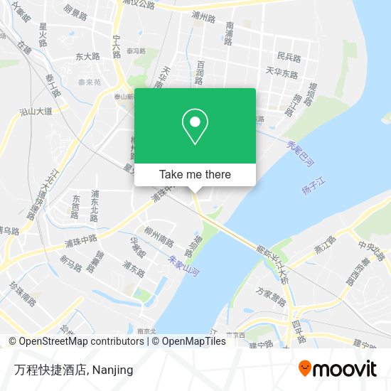 万程快捷酒店 map
