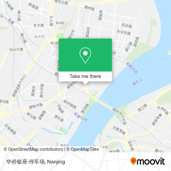 华侨银座-停车场 map