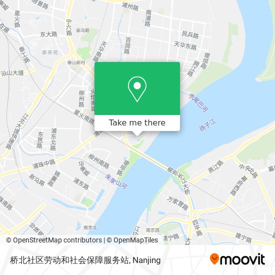 桥北社区劳动和社会保障服务站 map