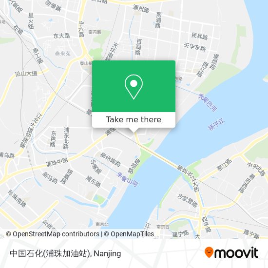 中国石化(浦珠加油站) map
