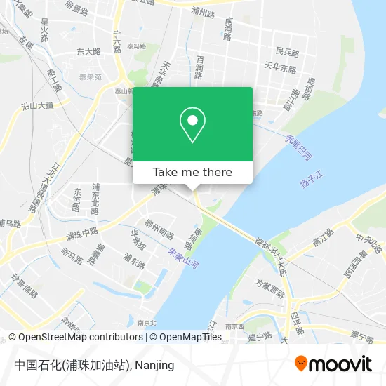 中国石化(浦珠加油站) map