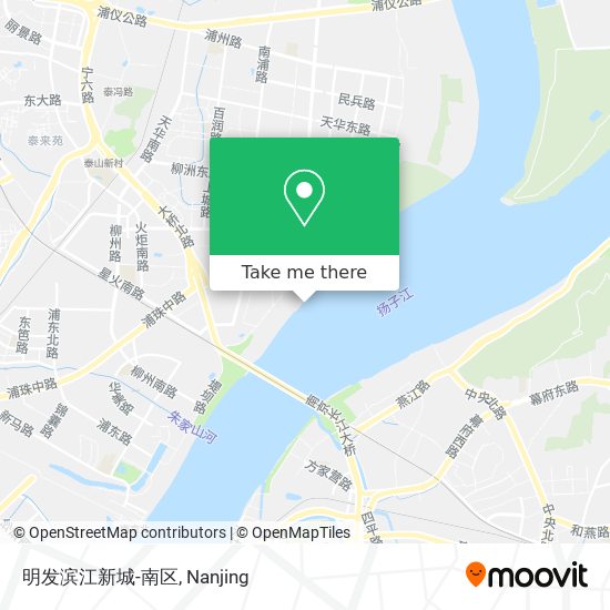 明发滨江新城-南区 map