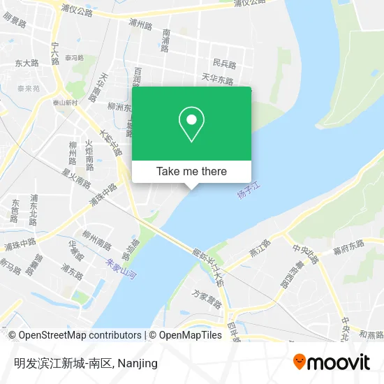 明发滨江新城-南区 map
