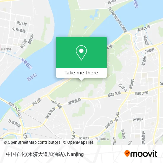 中国石化(永济大道加油站) map