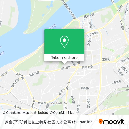 紫金(下关)科技创业特别社区人才公寓1栋 map