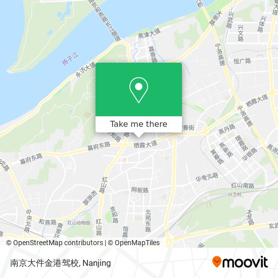 南京大件金港驾校 map
