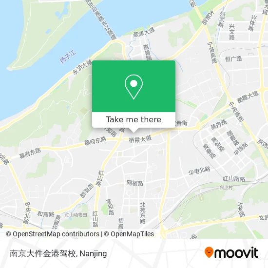 南京大件金港驾校 map