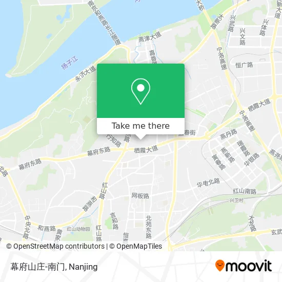 幕府山庄-南门 map