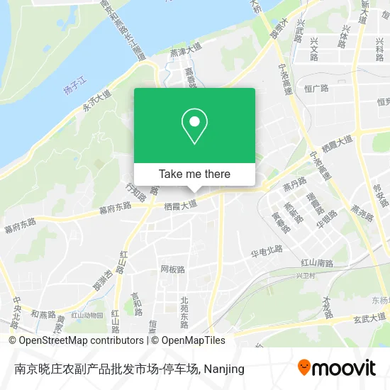 南京晓庄农副产品批发市场-停车场 map