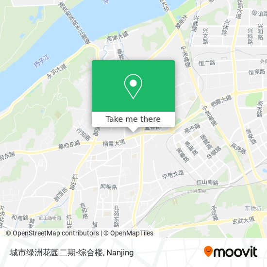 城市绿洲花园二期-综合楼 map