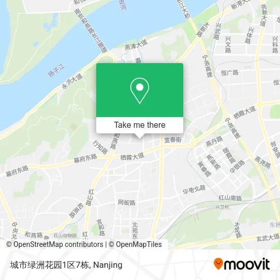 城市绿洲花园1区7栋 map