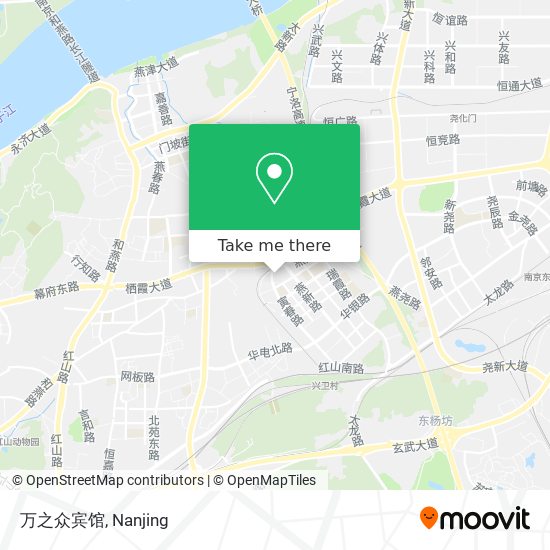 万之众宾馆 map