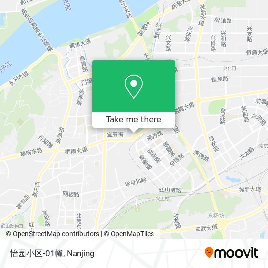 怡园小区-01幢 map