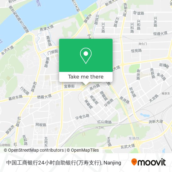中国工商银行24小时自助银行(万寿支行) map