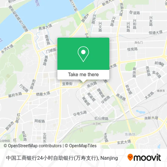 中国工商银行24小时自助银行(万寿支行) map
