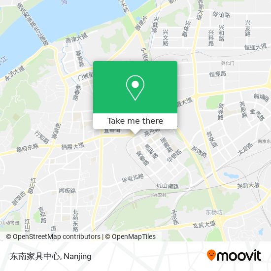 东南家具中心 map