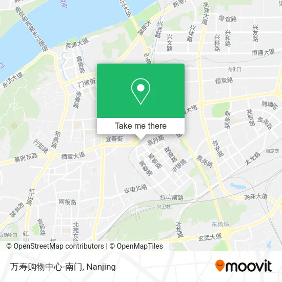 万寿购物中心-南门 map