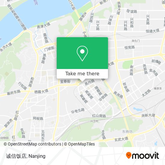诚信饭店 map
