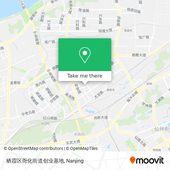 栖霞区尧化街道创业基地 map