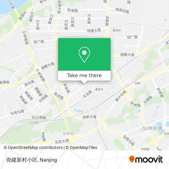 尧建新村小区 map