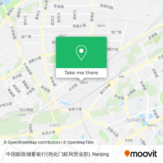 中国邮政储蓄银行(尧化门邮局营业部) map