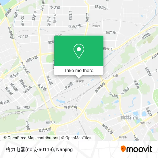 格力电器(no.苏a0118) map