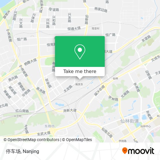停车场 map