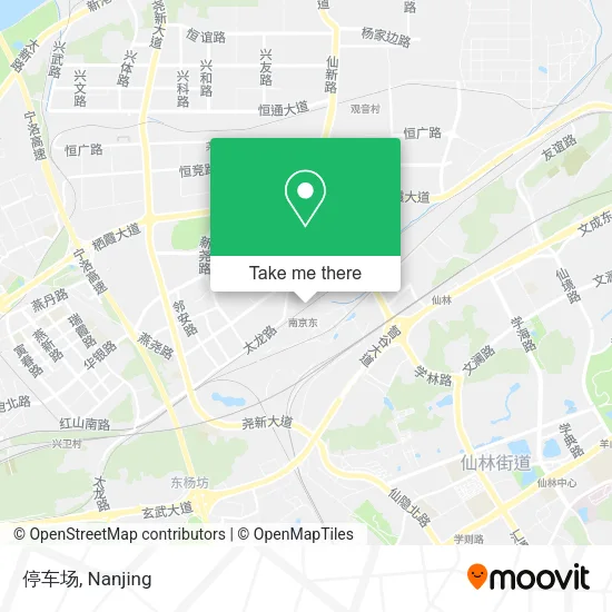 停车场 map