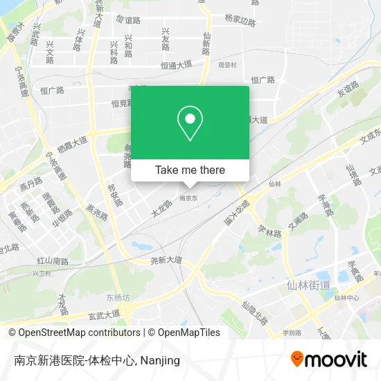 南京新港医院-体检中心 map