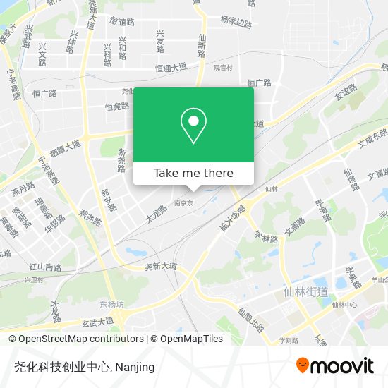 尧化科技创业中心 map