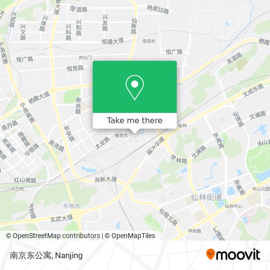 南京东公寓 map