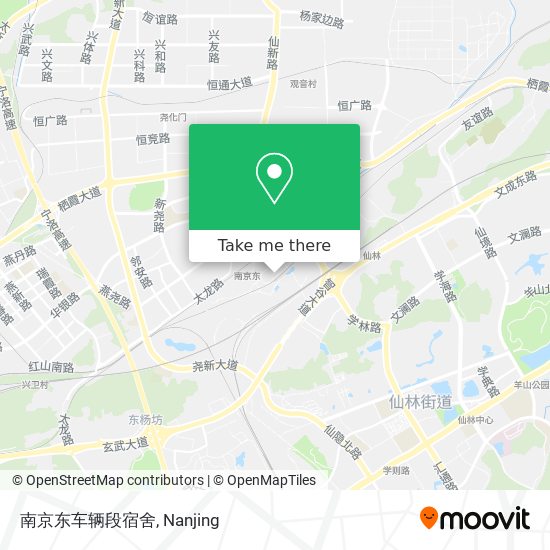 南京东车辆段宿舍 map