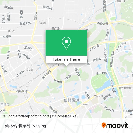 仙林站-售票处 map