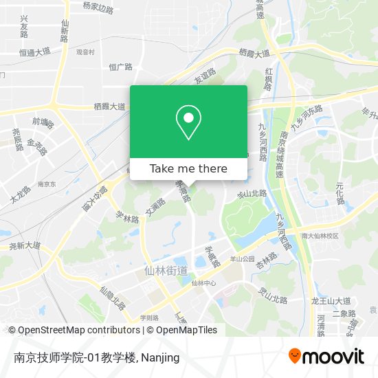 南京技师学院-01教学楼 map