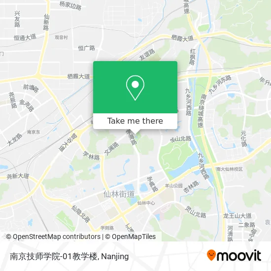 南京技师学院-01教学楼 map