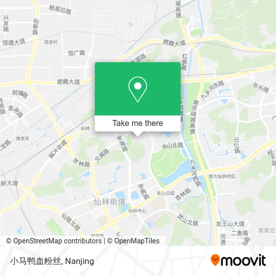 小马鸭血粉丝 map