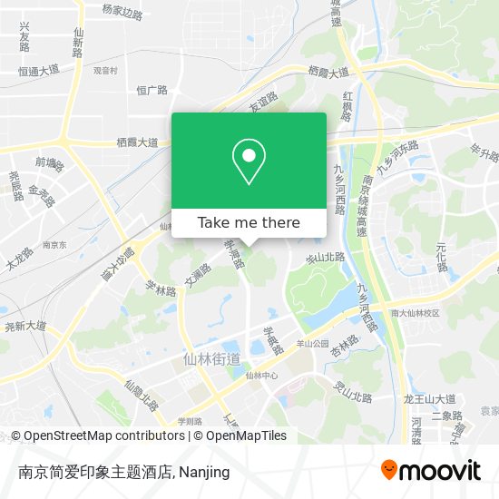 南京简爱印象主题酒店 map