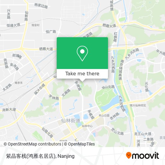 紫晶客栈(鸿雁名居店) map