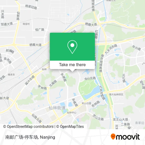 南邮广场-停车场 map
