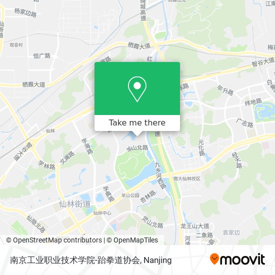 南京工业职业技术学院-跆拳道协会 map