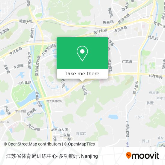 江苏省体育局训练中心-多功能厅 map