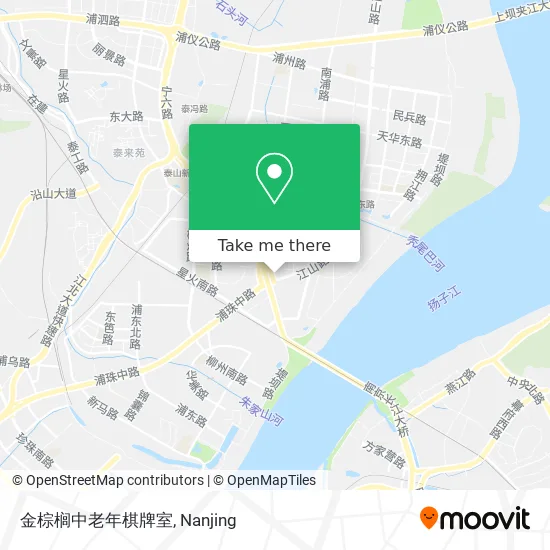 金棕榈中老年棋牌室 map