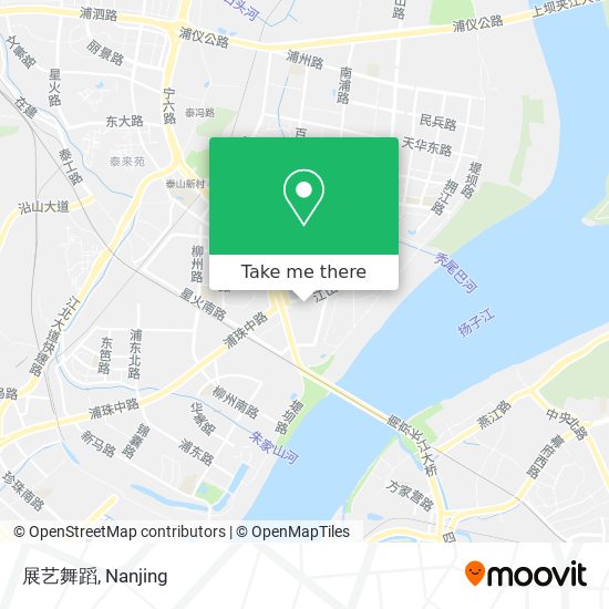 展艺舞蹈 map