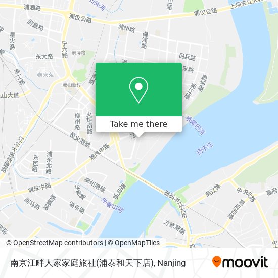 南京江畔人家家庭旅社(浦泰和天下店) map