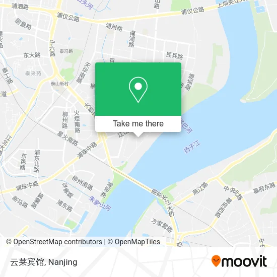 云莱宾馆 map