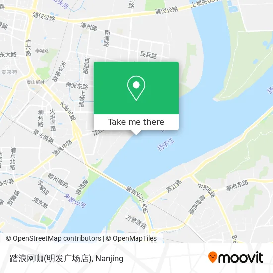 踏浪网咖(明发广场店) map