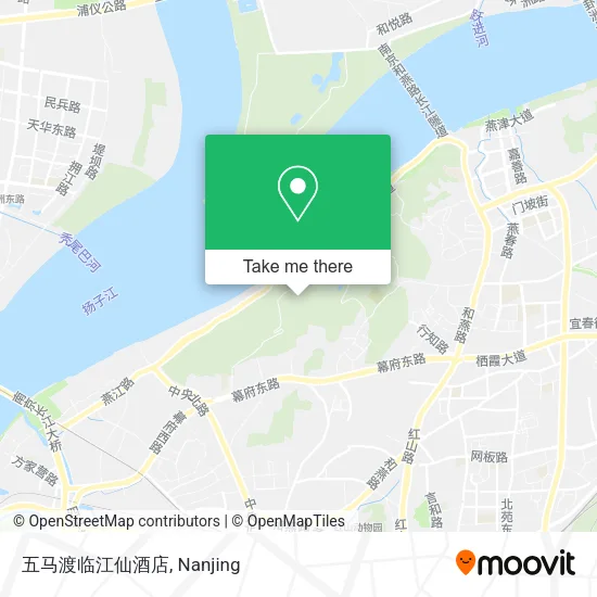 五马渡临江仙酒店 map