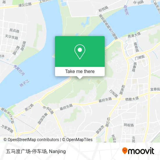 五马渡广场-停车场 map