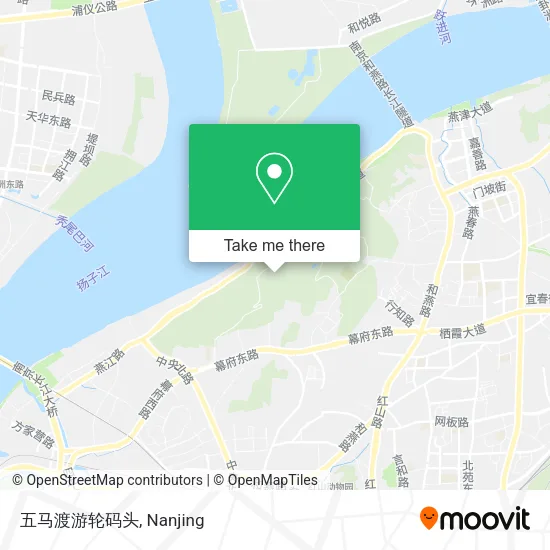 五马渡游轮码头 map